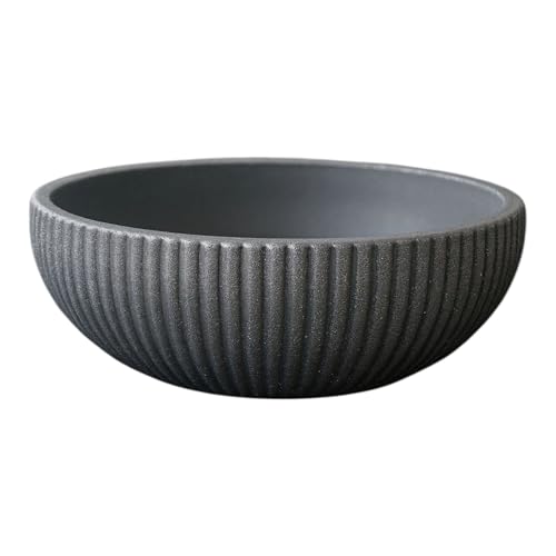 Toptan Modern Gri Dekor Kase 27 cm