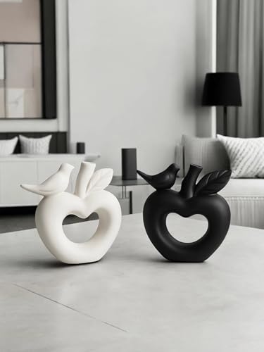 Toptan Dekoratif Kuş Heykeli Seti 12 cm