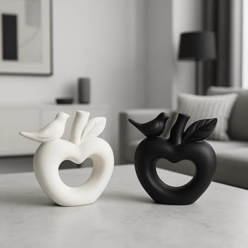 Toptan Dekoratif Kuş Heykeli Seti 12 cm