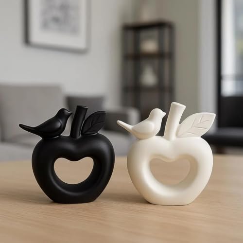 Toptan Dekoratif Kuş Heykeli Seti 12 cm