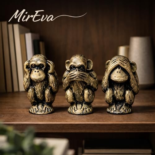 Toptan Üç Maymun Biblo Seti – 3’lü Set